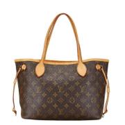 Pre-owned Canvas handbags Louis Vuitton Vintage , Brown , Dames