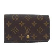 Pre-owned Canvas wallets Louis Vuitton Vintage , Brown , Dames