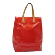 Pre-owned Leather shoulder-bags Louis Vuitton Vintage , Red , Dames