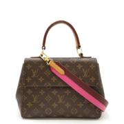 Pre-owned Canvas handbags Louis Vuitton Vintage , Brown , Dames