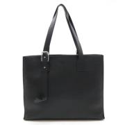 Pre-owned Leather shoulder-bags Loewe Pre-owned , Black , Dames