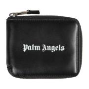 Stijlvolle Portemonnee voor Mannen en Vrouwen Palm Angels , Black , He...