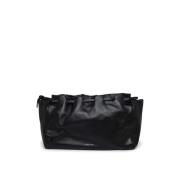 Stijlvolle Leren Tas Mansur Gavriel , Black , Dames