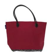 Pre-owned Fabric shoulder-bags Burberry Vintage , Red , Dames