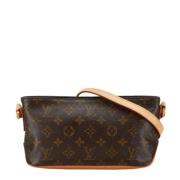 Pre-owned Leather louis-vuitton-bags Louis Vuitton Vintage , Brown , D...