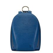 Pre-owned Leather louis-vuitton-bags Louis Vuitton Vintage , Blue , Da...