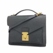 Pre-owned Fabric louis-vuitton-bags Louis Vuitton Vintage , Black , Da...