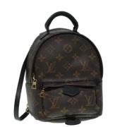 Pre-owned Canvas backpacks Louis Vuitton Vintage , Brown , Dames