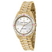 Gouden Roestvrijstalen Dameskwarts Horloge Chiara Ferragni Collection ...