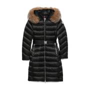 Leersie Jas Moncler , Black , Dames