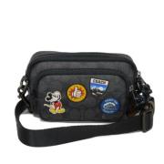 Pre-owned Canvas shoulder-bags Coach Pre-owned , Black , Dames