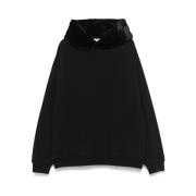 Zwarte hoodie met fleecevoering Marni , Black , Heren