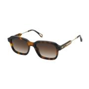 Bruin Acetaat Dames Zonnebril Zadig & Voltaire , Brown , Dames