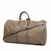 Pre-owned Fabric handbags Louis Vuitton Vintage , Brown , Dames