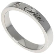 Pre-owned Platinum rings Cartier Vintage , Gray , Dames