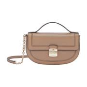 Club 2 Mini Crossbody Tas Furla , Brown , Dames