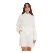 Hoodie met zakken Emporio Armani , White , Dames