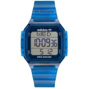 Blauw Hars Quartz Herenhorloge Adidas , Blue , Heren