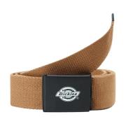 Orcutt Webbing Riem - Unisex Stijl Dickies , Brown , Unisex