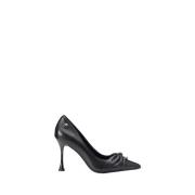 Zwarte pump met hak Cult , Black , Dames