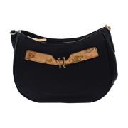 Stijlvolle Leren Tas Alviero Martini 1a Classe , Black , Dames