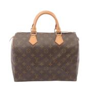 Pre-owned Canvas louis-vuitton-bags Louis Vuitton Vintage , Brown , Da...