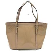 Pre-owned Leather gucci-bags Gucci Vintage , Beige , Dames