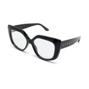 C01 Zvier Black Optical Frame Marni , Black , Dames