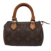 Pre-owned Canvas louis-vuitton-bags Louis Vuitton Vintage , Brown , Da...