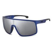 Blauwe Resin Zonnebril voor Mannen Carrera , Blue , Heren