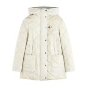 Witte Stijlvolle Jassen Fay , White , Dames