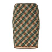 Gebreide argyle minirok gemaakt in Duitsland Marc Cain , Multicolor , ...