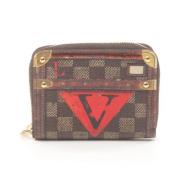 Pre-owned Canvas wallets Louis Vuitton Vintage , Multicolor , Dames