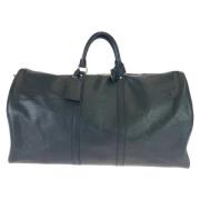 Pre-owned Leather louis-vuitton-bags Louis Vuitton Vintage , Black , D...