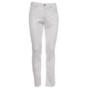 Ribfluwelen Slim Fit Broek Bard Model Jacob Cohën , White , Heren