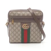 Pre-owned Canvas gucci-bags Gucci Vintage , Beige , Dames