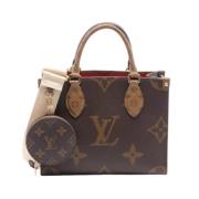 Pre-owned Canvas louis-vuitton-bags Louis Vuitton Vintage , Brown , Da...