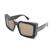 Mm0124 63J Sunglasses Max Mara , Black , Dames