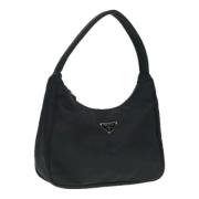 Pre-owned Nylon handbags Prada Vintage , Black , Dames