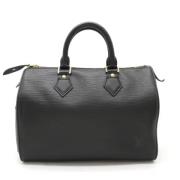 Pre-owned Leather louis-vuitton-bags Louis Vuitton Vintage , Black , D...