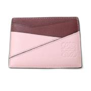 Pre-owned Leather wallets Loewe Pre-owned , Red , Dames