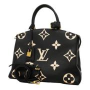 Pre-owned Fabric louis-vuitton-bags Louis Vuitton Vintage , Black , Da...