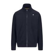 Stijlvolle hoodie voor mannen en vrouwen K-Way , Blue , Heren