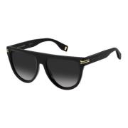 Zwarte/Grijze Zonnebril Marc Jacobs , Black , Dames