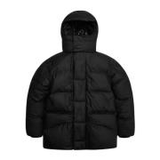 Harbin Puffer Jas - Waterdichte Winterjas Rains , Black , Dames