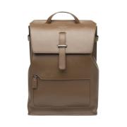 Palermo Rugzak Testoni , Beige , Unisex