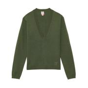 Morgana Sweater Ines De La Fressange Paris , Green , Dames