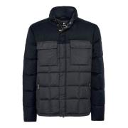 Flyn Flannel en Feather Tech Bomberjack Boggi Milano , Blue , Heren