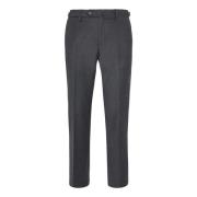 Broek van stretch flanel Boggi Milano , Gray , Heren