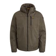 Melange Twill All-Weather Jas PME Legend , Green , Heren